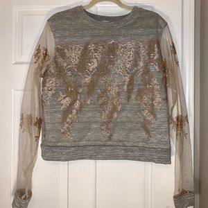 Gold Embroidered Blouse